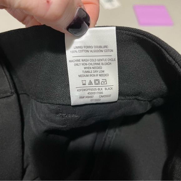 Favorite Daughter The Favorite Pant Black Size 12 High Waist Wide Leg FEWOPP8505 - Picture 10 of 10